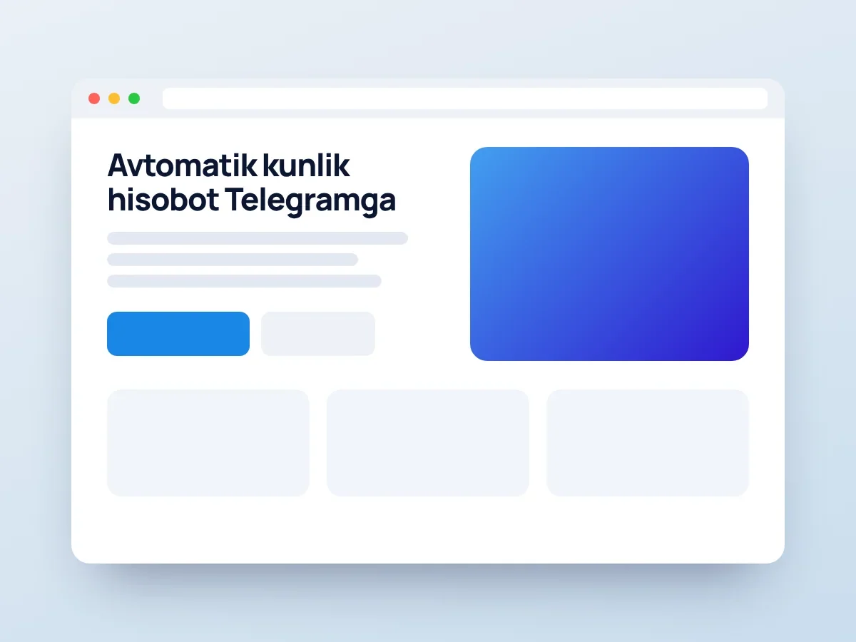 AvtoJarayon — Portfolio 4