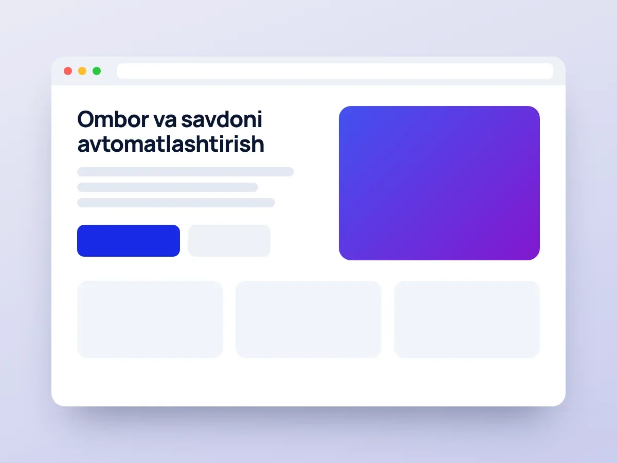 AvtoJarayon — Portfolio 1