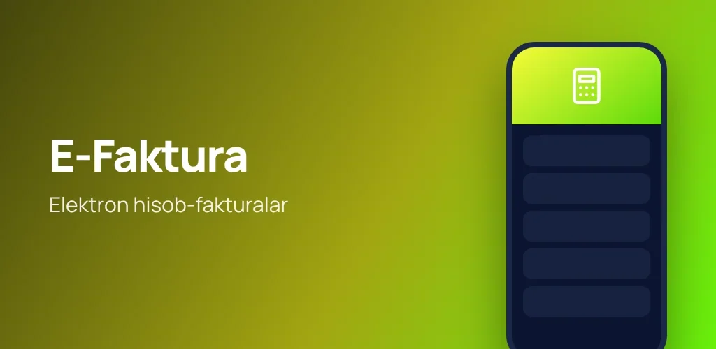 E-Faktura — elektron hisob-fakturalar