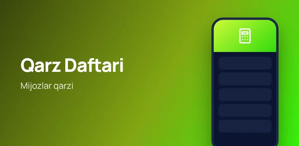 Qarz Daftari — mijozlar qarzi