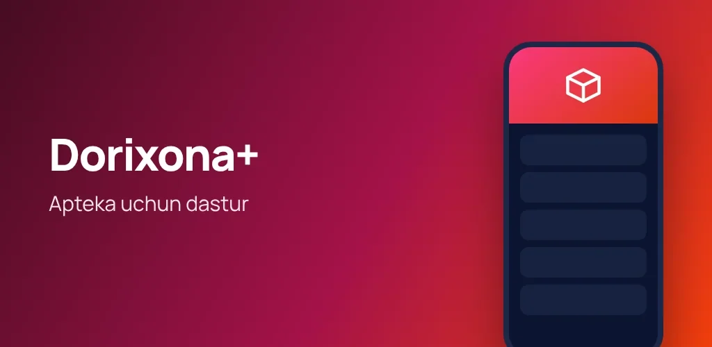 Dorixona+ — apteka uchun dastur