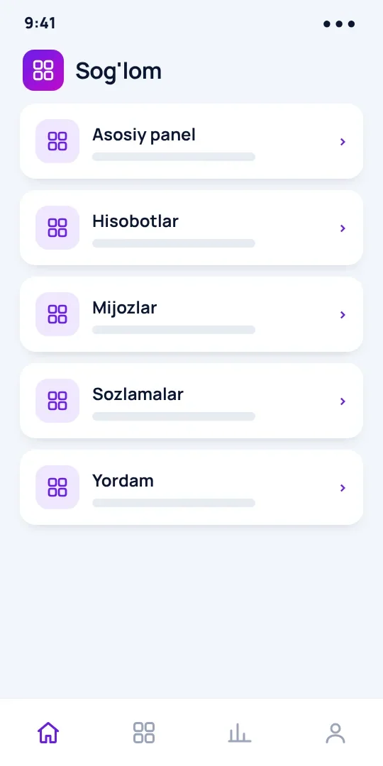 Sog'lom — qadam va suv eslatma — 2