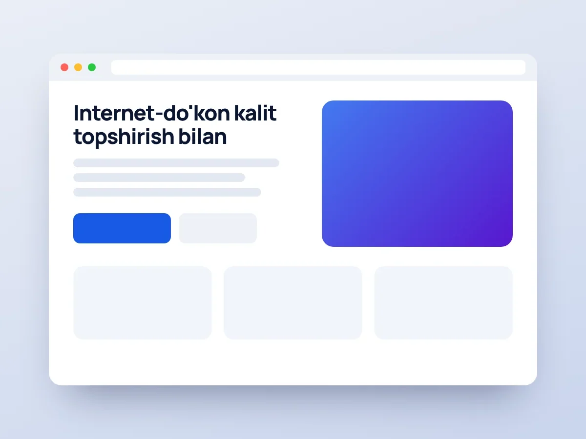 ShopBuild Uz — Portfolio 3
