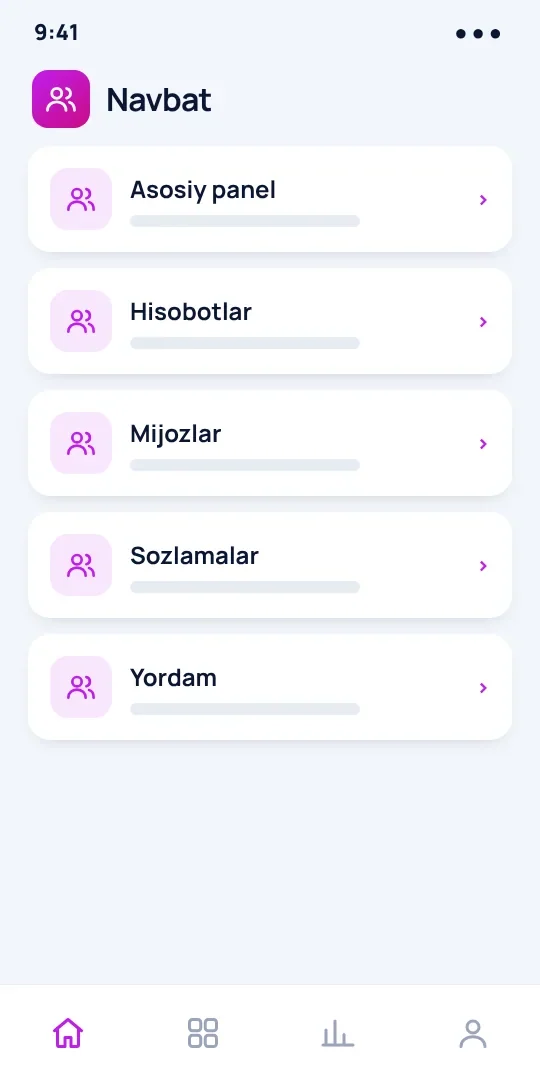 Navbat — salonlar uchun onlayn yozilish — 2
