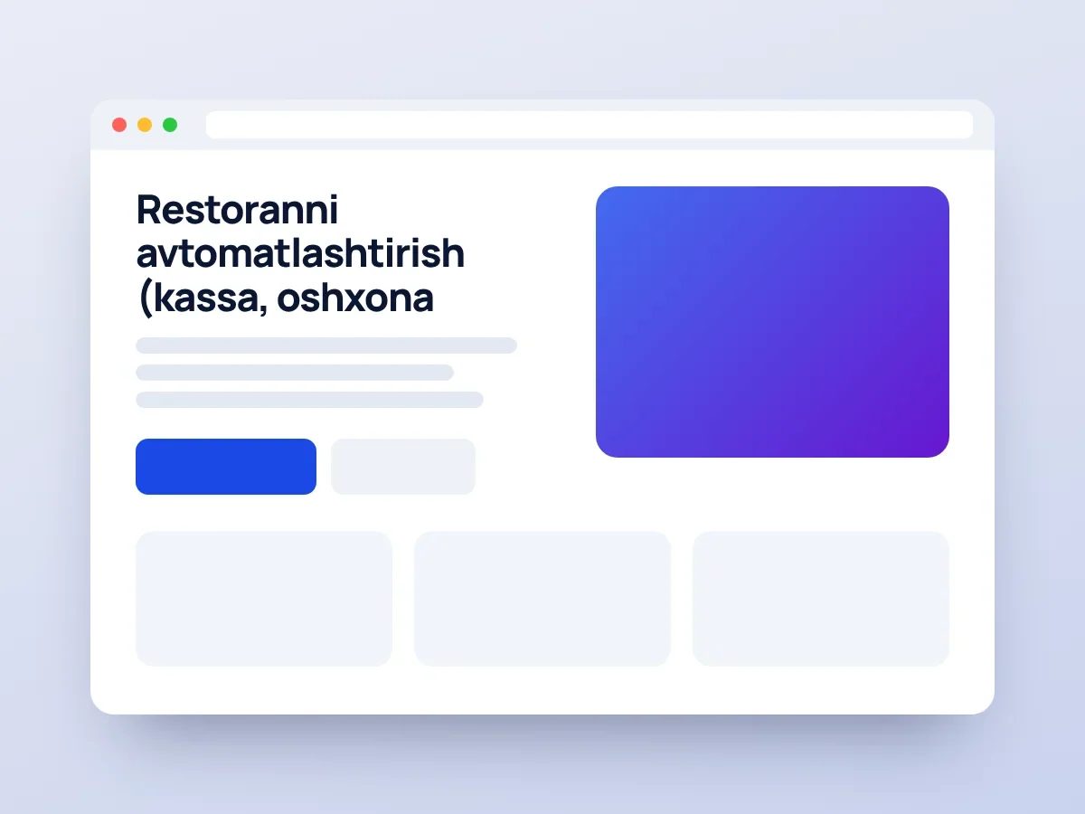 AvtoJarayon — Portfolio 6